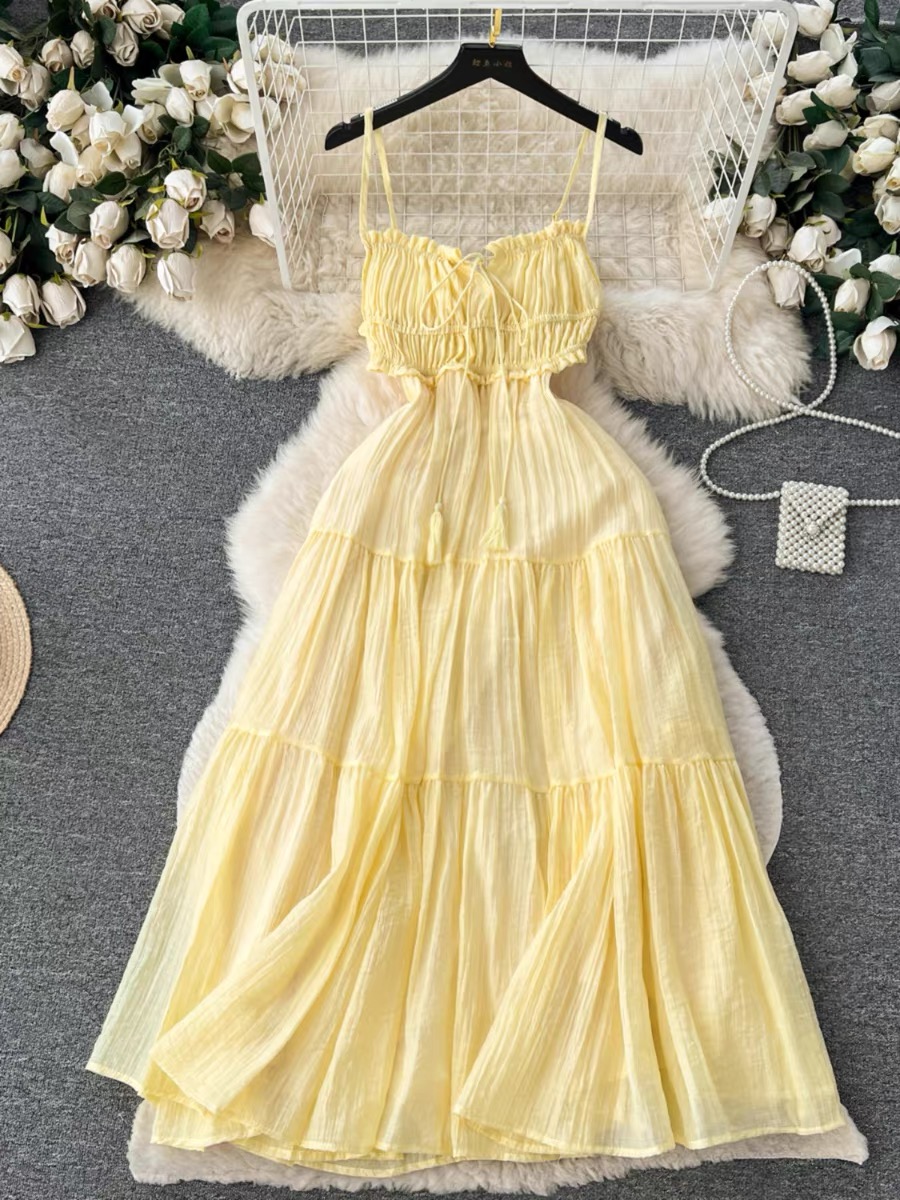 Swedish princess no sleeves dress CD463 image