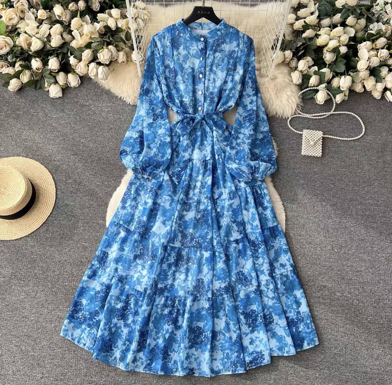 First option floral dress CD535 image