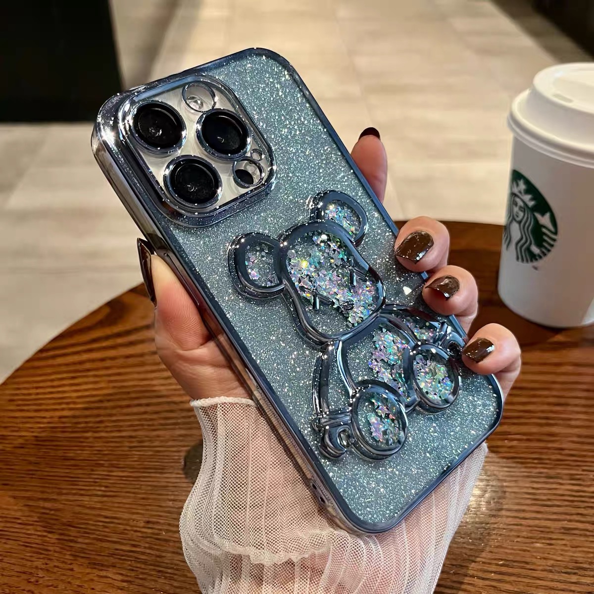 KAWS glitter phone case AC154 image