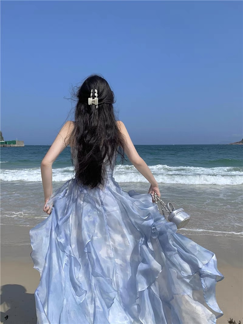 Soulmate search ruffle dress CD439 image