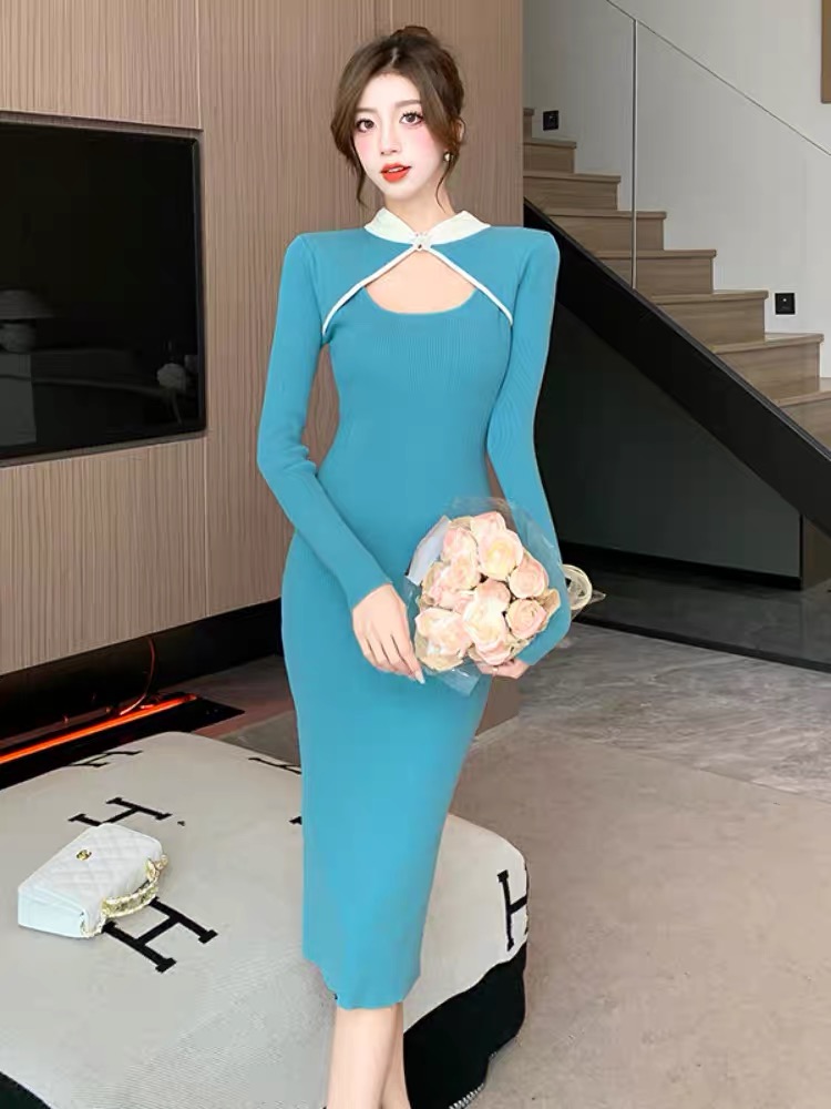 Paradise city knit gown KBC87 image