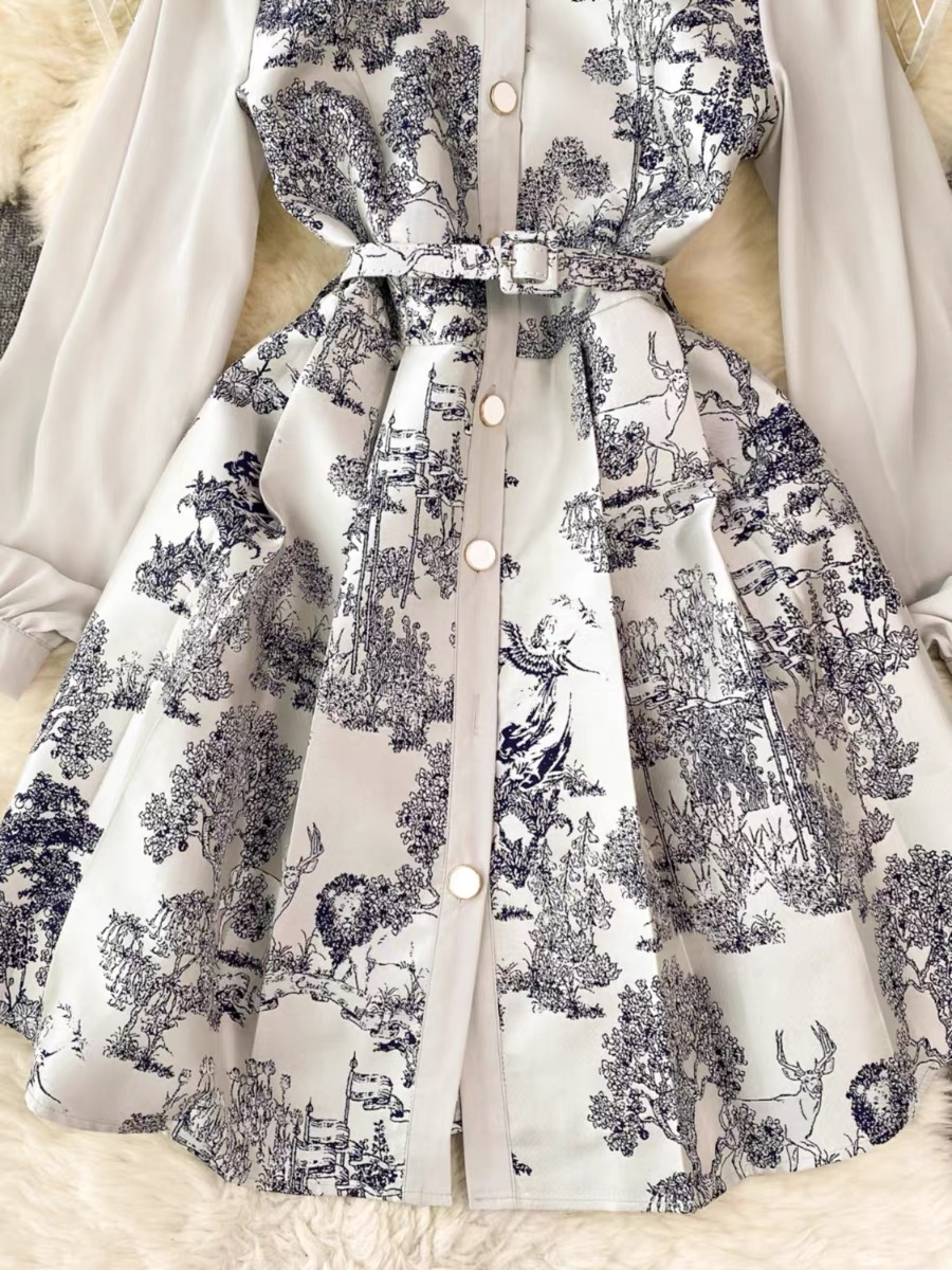 Showing up designer Dress FD379 image