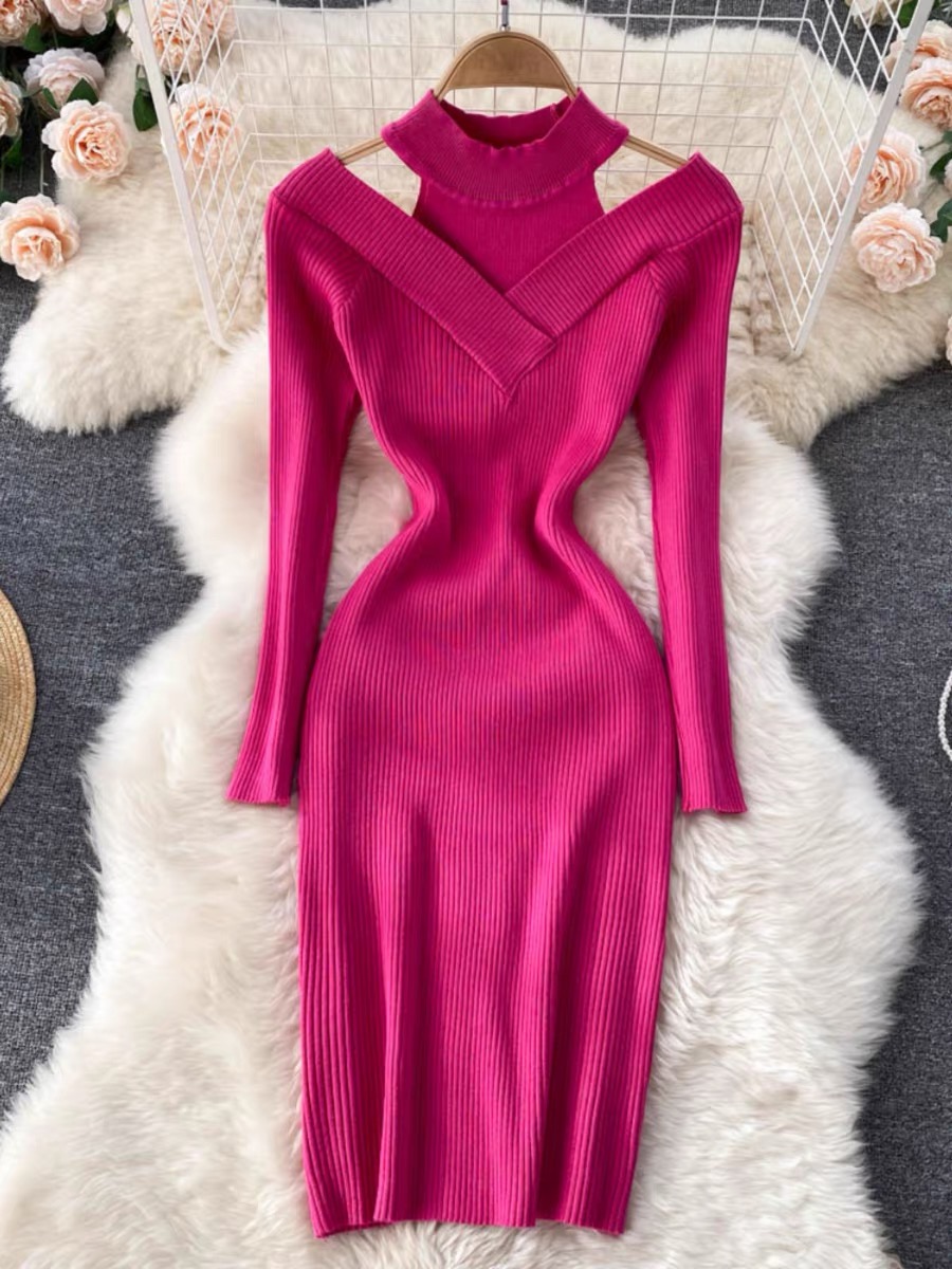 Los Angeles dreaming knitted dress KBC162 image