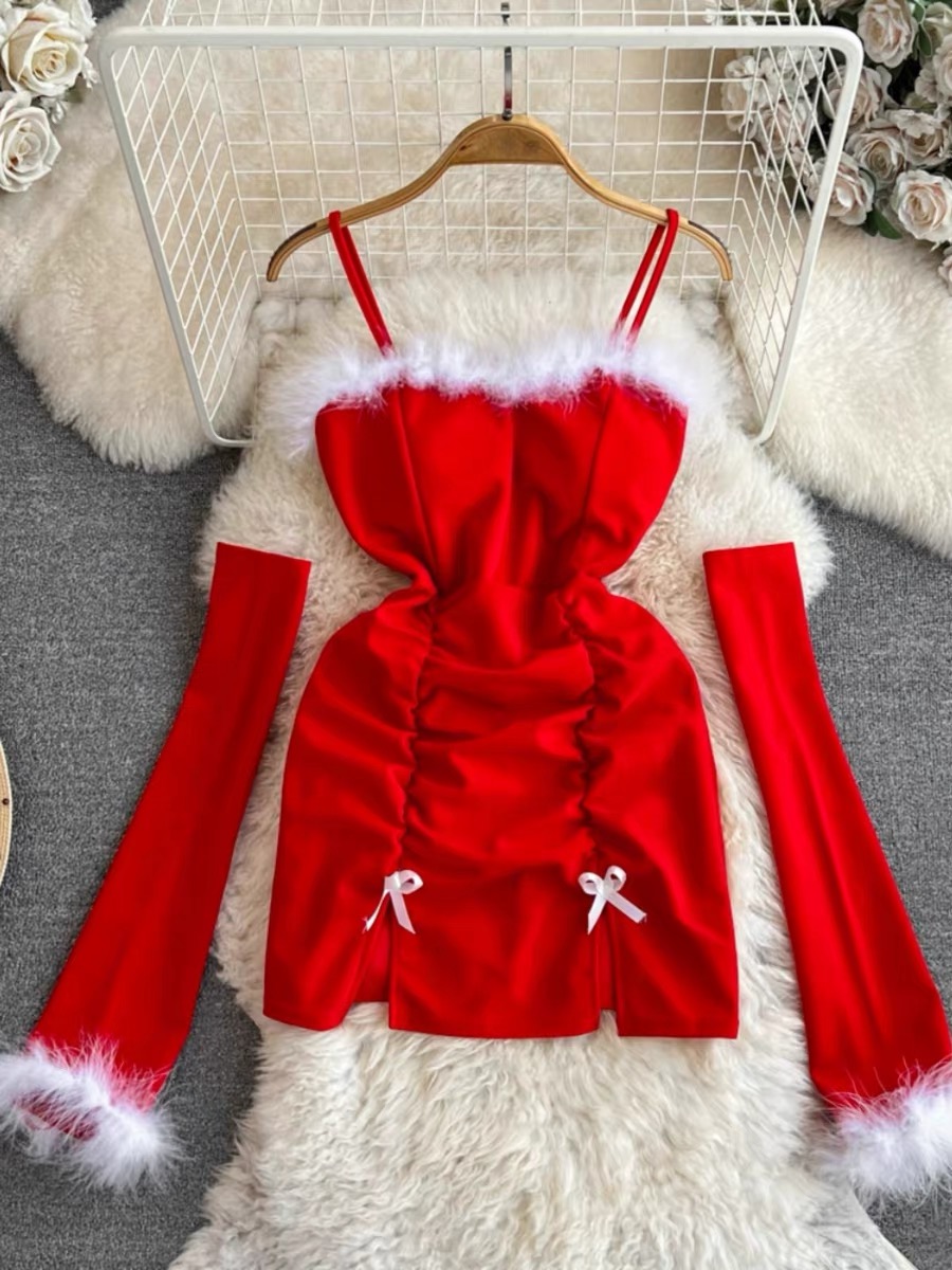 Christmas party sexy dress CBC353 image