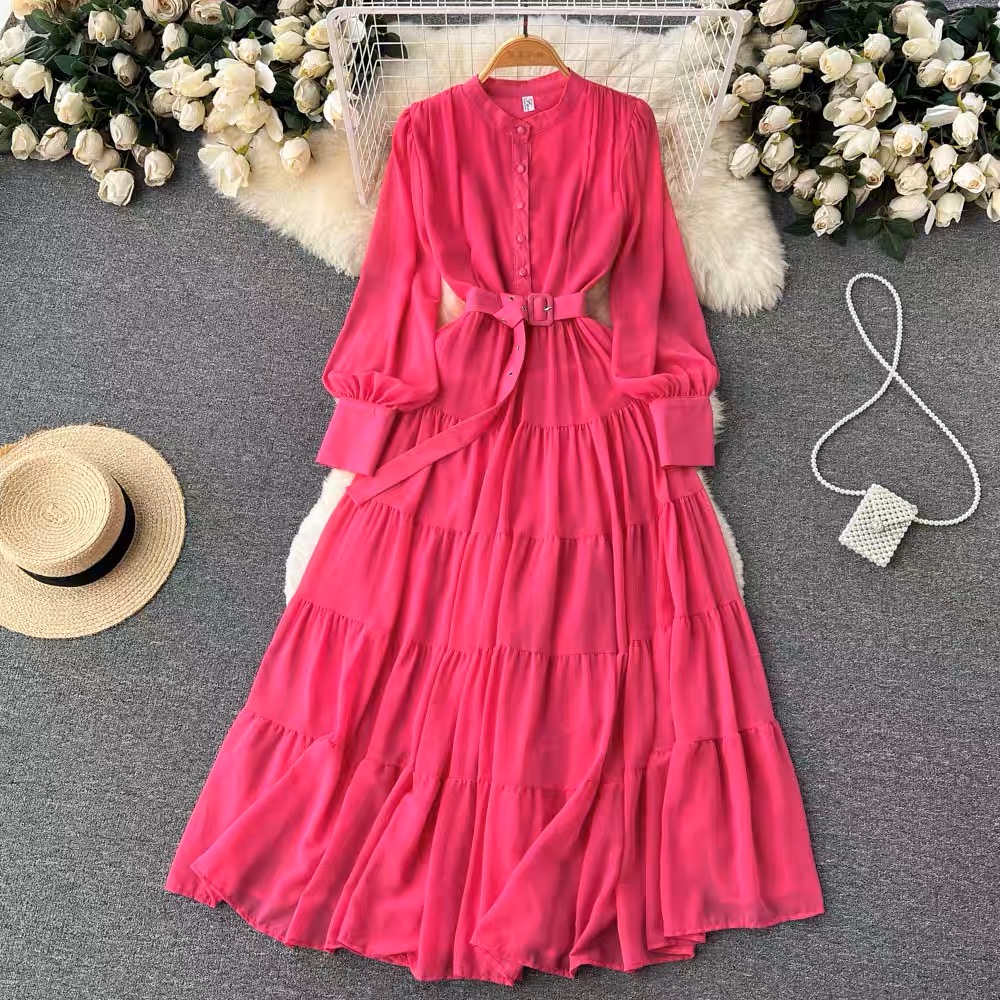 Cottonb& ruffles dress FD127 image