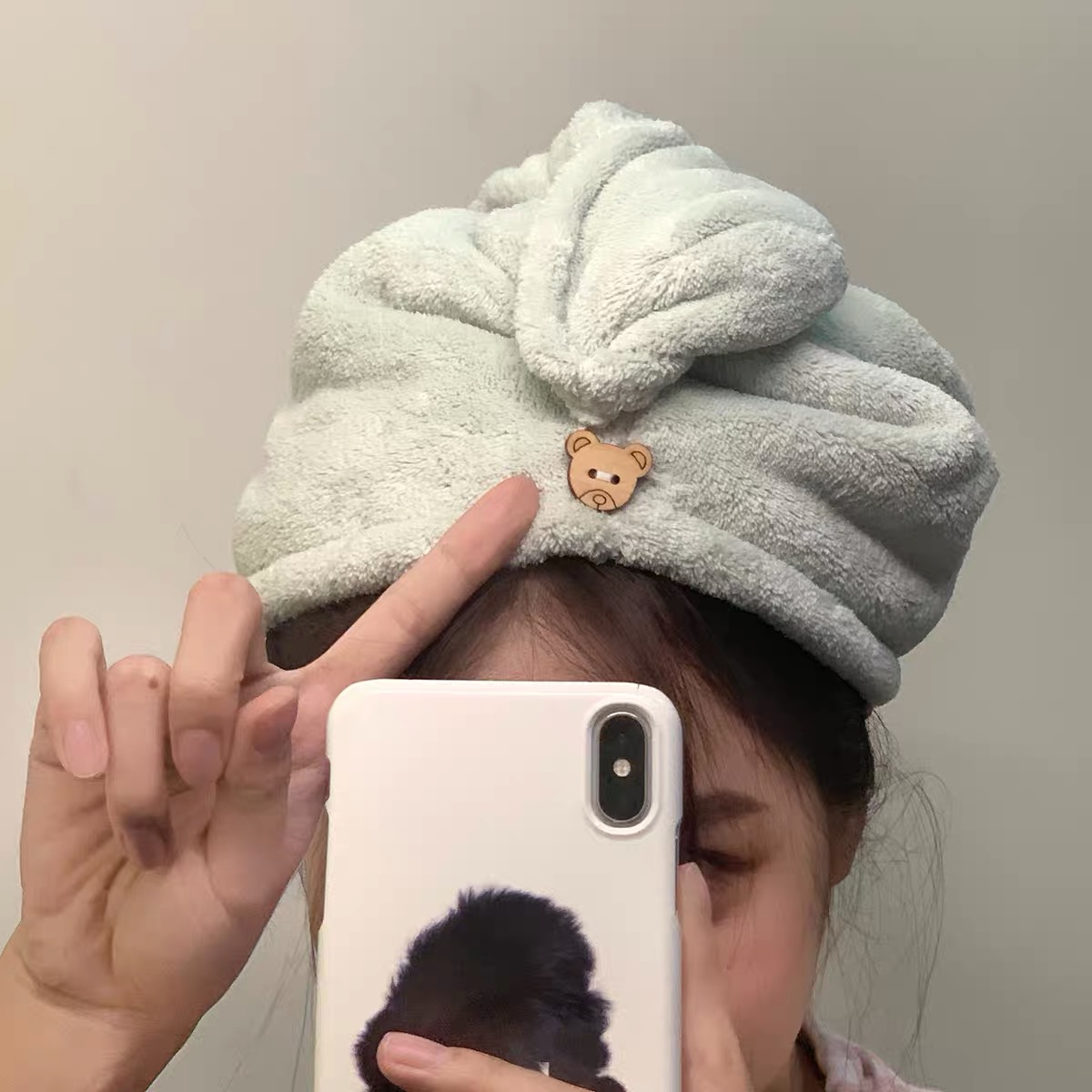 Wash hair day towel HA107 image