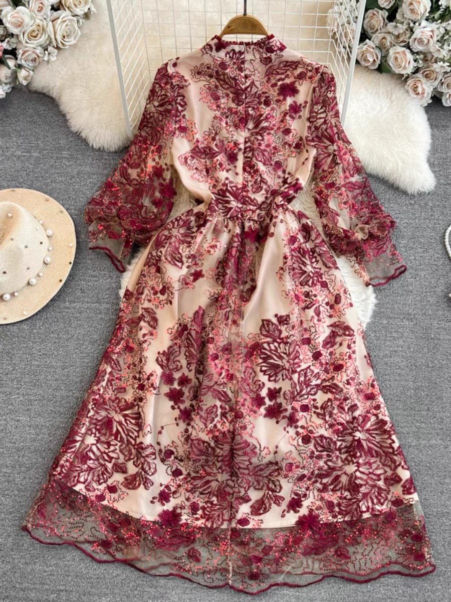 More to this designer dress FD495 image