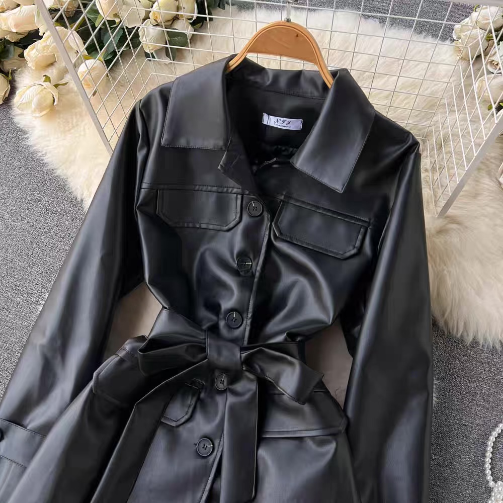 Take care of me leather jacket LJ102 image