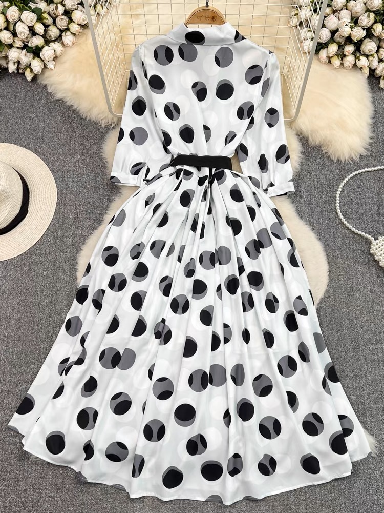 Watch me sparkle polka dress FD180 image