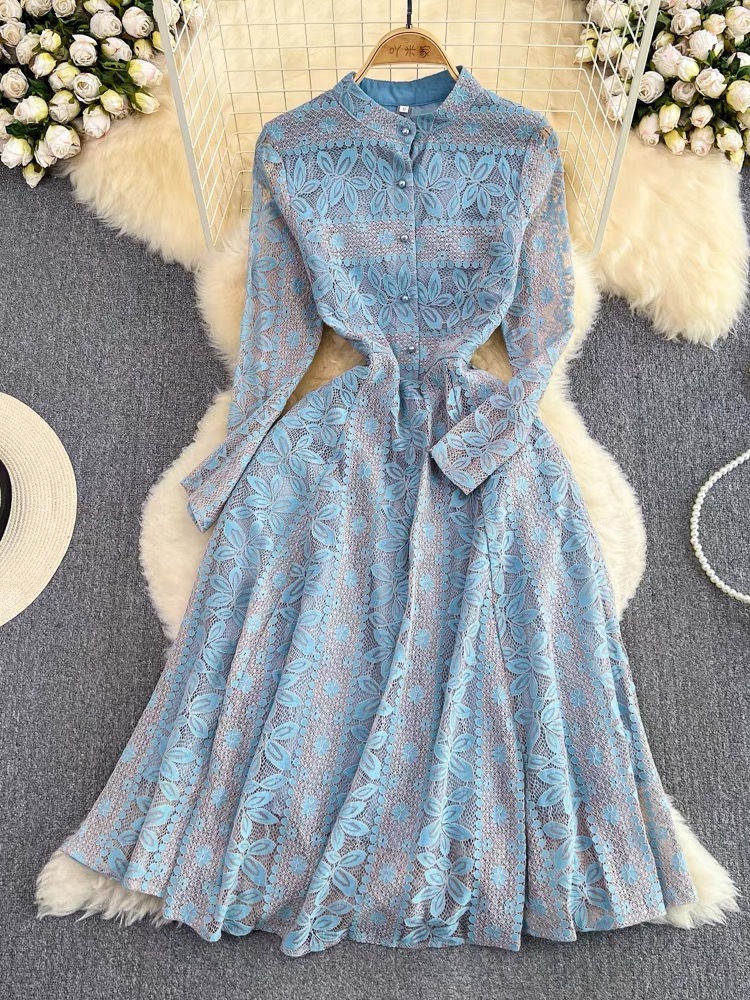 Classic girl lace dress FD281 image