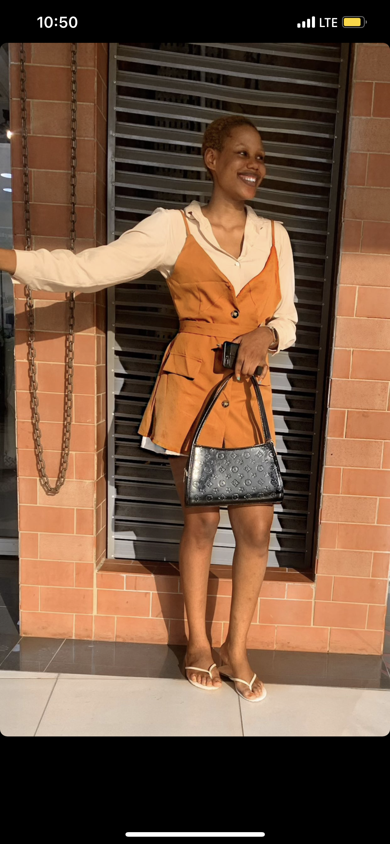 Of high importance shirt dress image