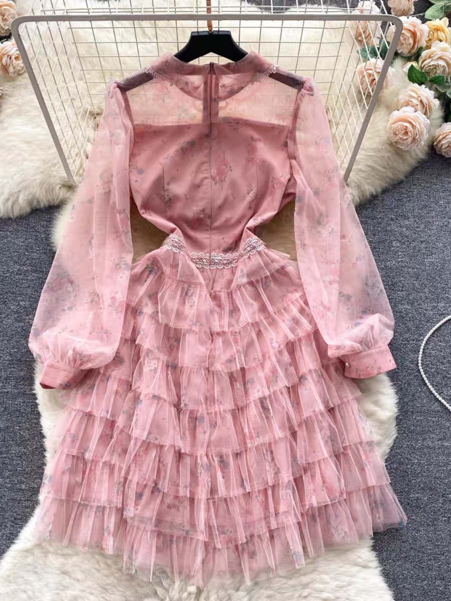 Baddie alert tulle dress FD334 image