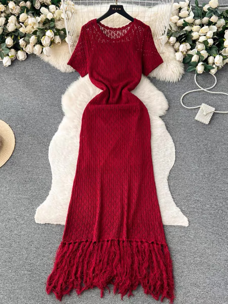 Your desire is mine crotchet dress KD140 image