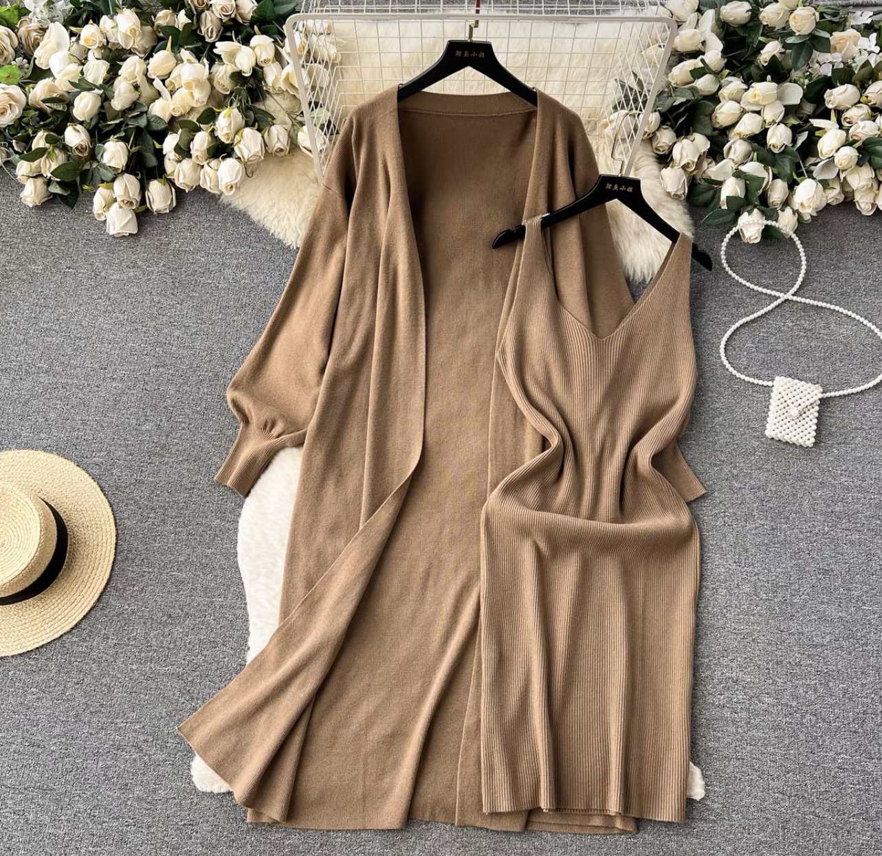 Boujee mama kimono & gown set TPZZ2289 image