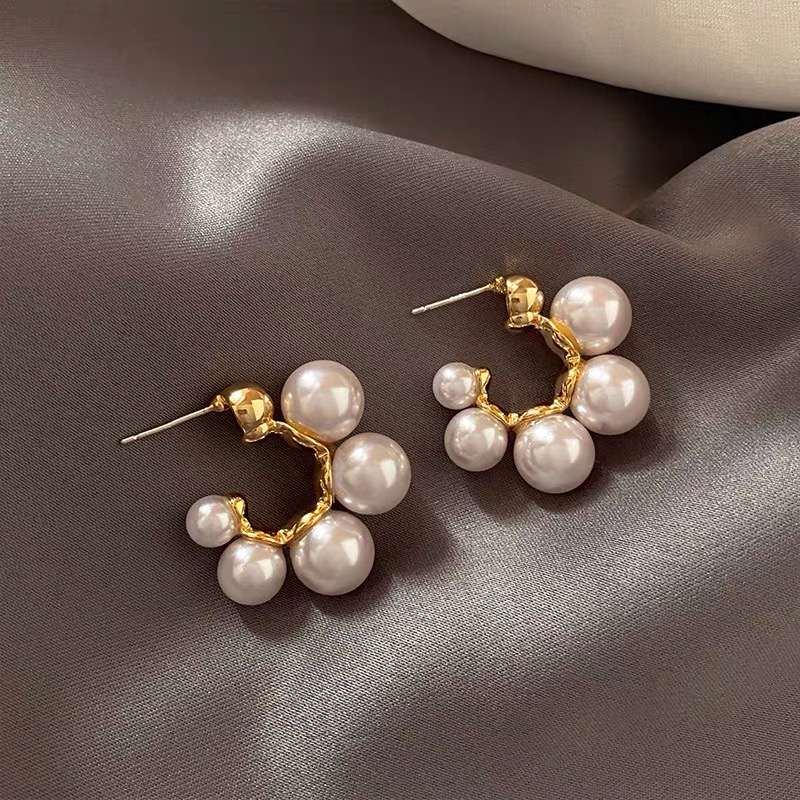 Shy  babe pearls earrings JW126 image
