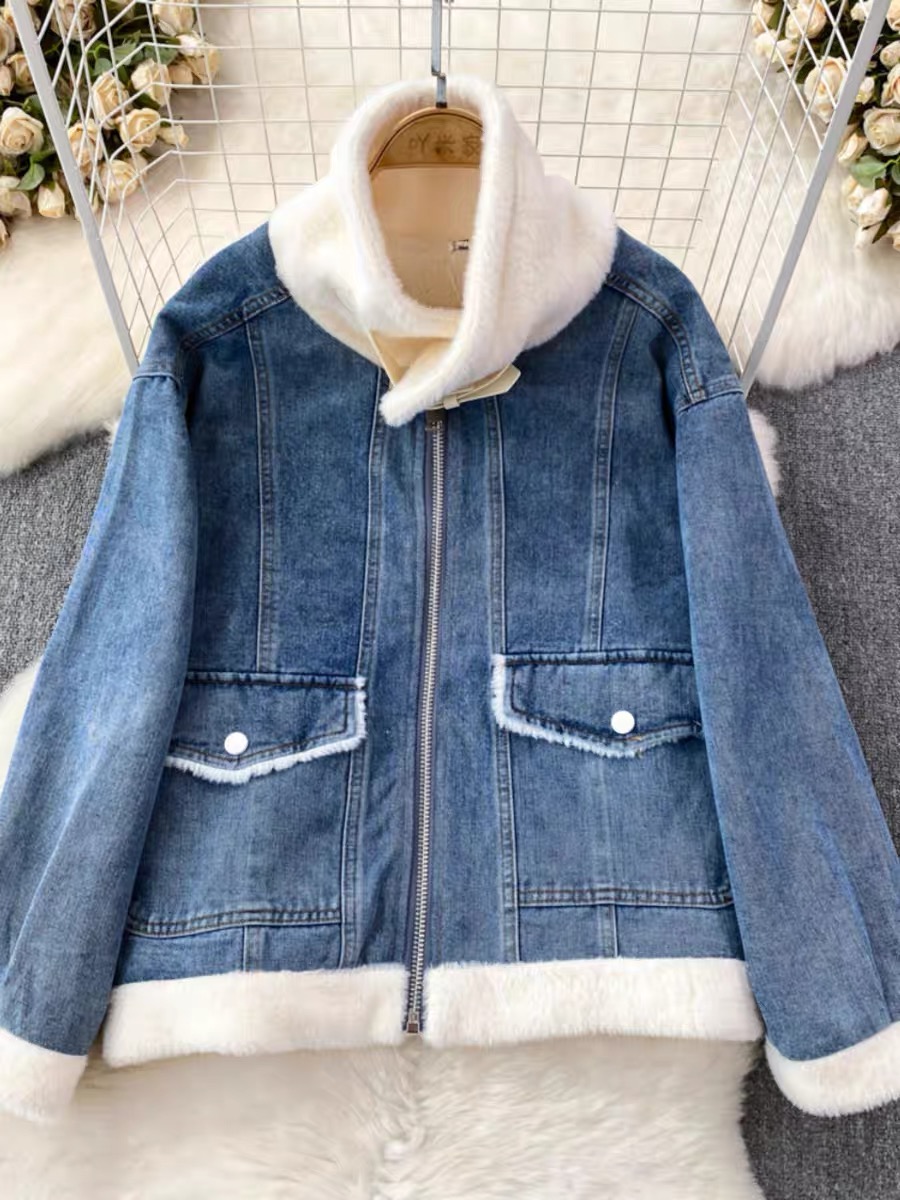 Take notes denim coat DJA111 image