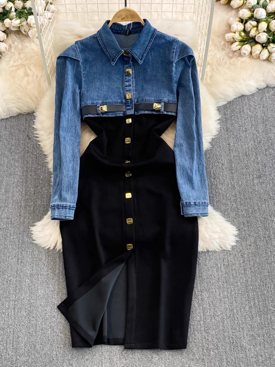 Always a standout denim dress DBC13 image