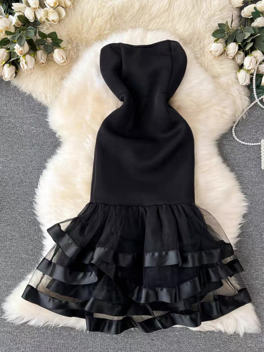 A night in dubai tulle dress EVD92 image