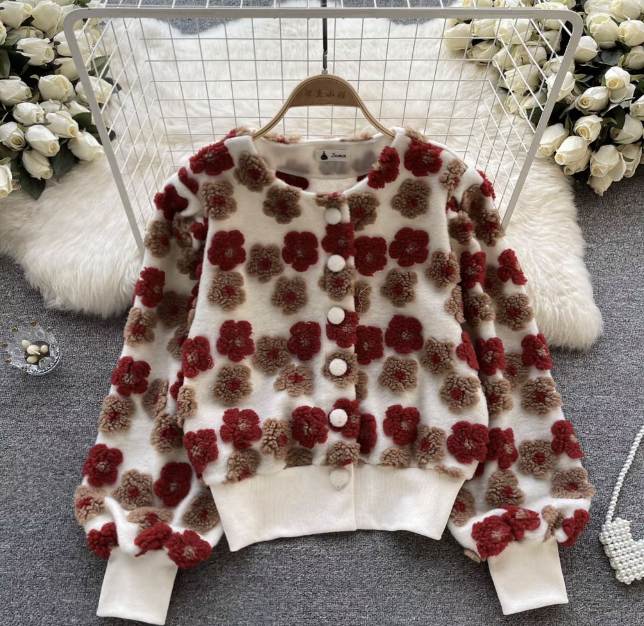 Night in Denver embroidery sweater SZZ811 image