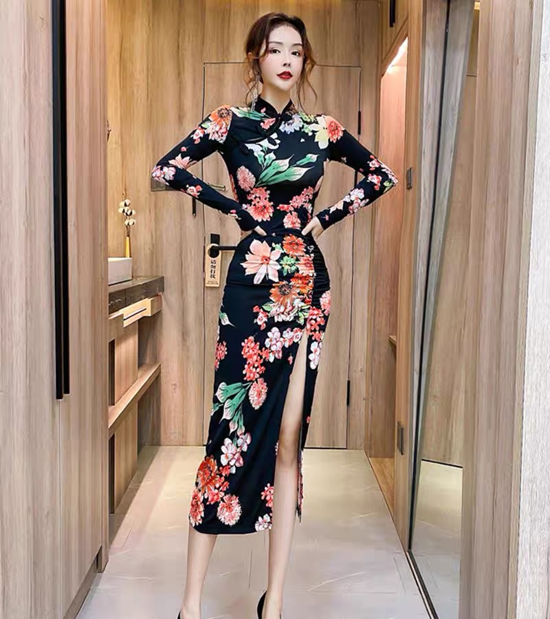 Crazy but you like it floral gown CBC34 image