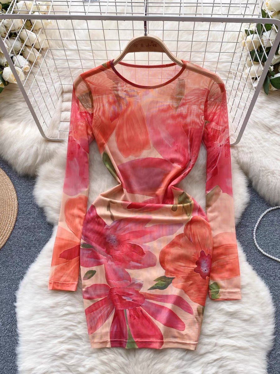 Sneak attack floral gown CBC227 image