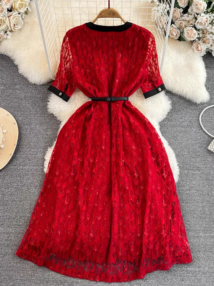 Heavenly paris lace dress FD277 image