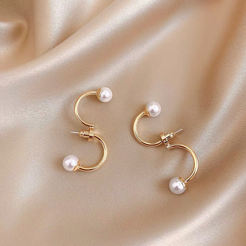Hitting the town pearls earrings JW123 image