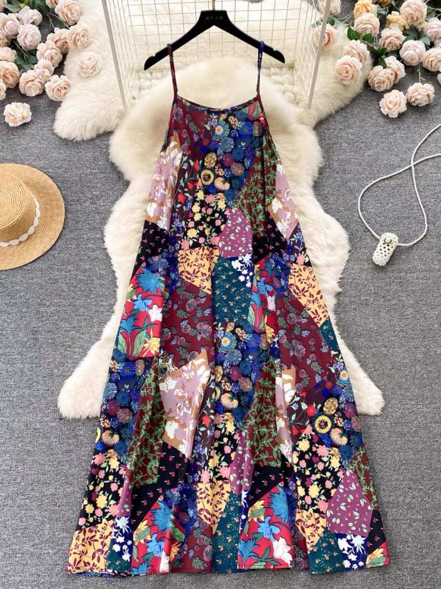 Sassy babe print dress CD489 image