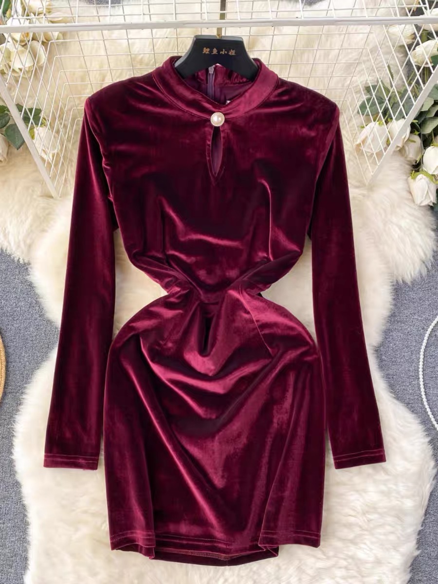 Velvet beauty dress CBC274 image