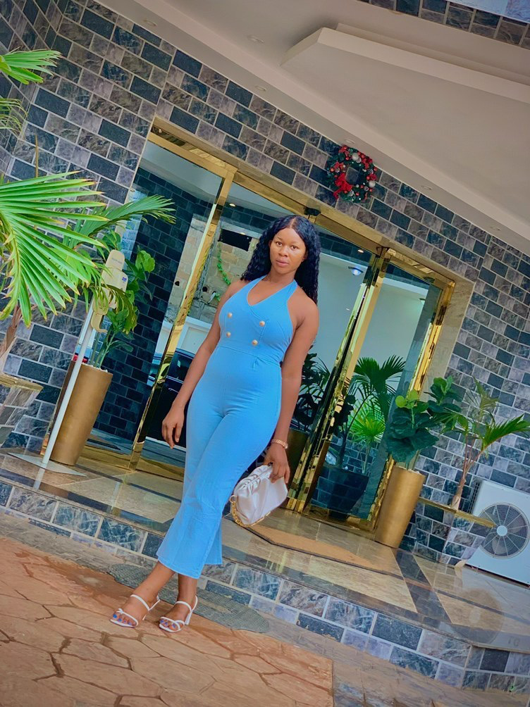 Walk my way sleeveless denim jumpsuit image