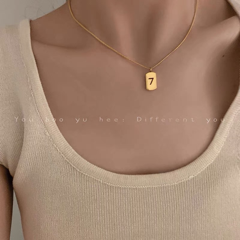 Your lucky number 7 necklace JW113 image