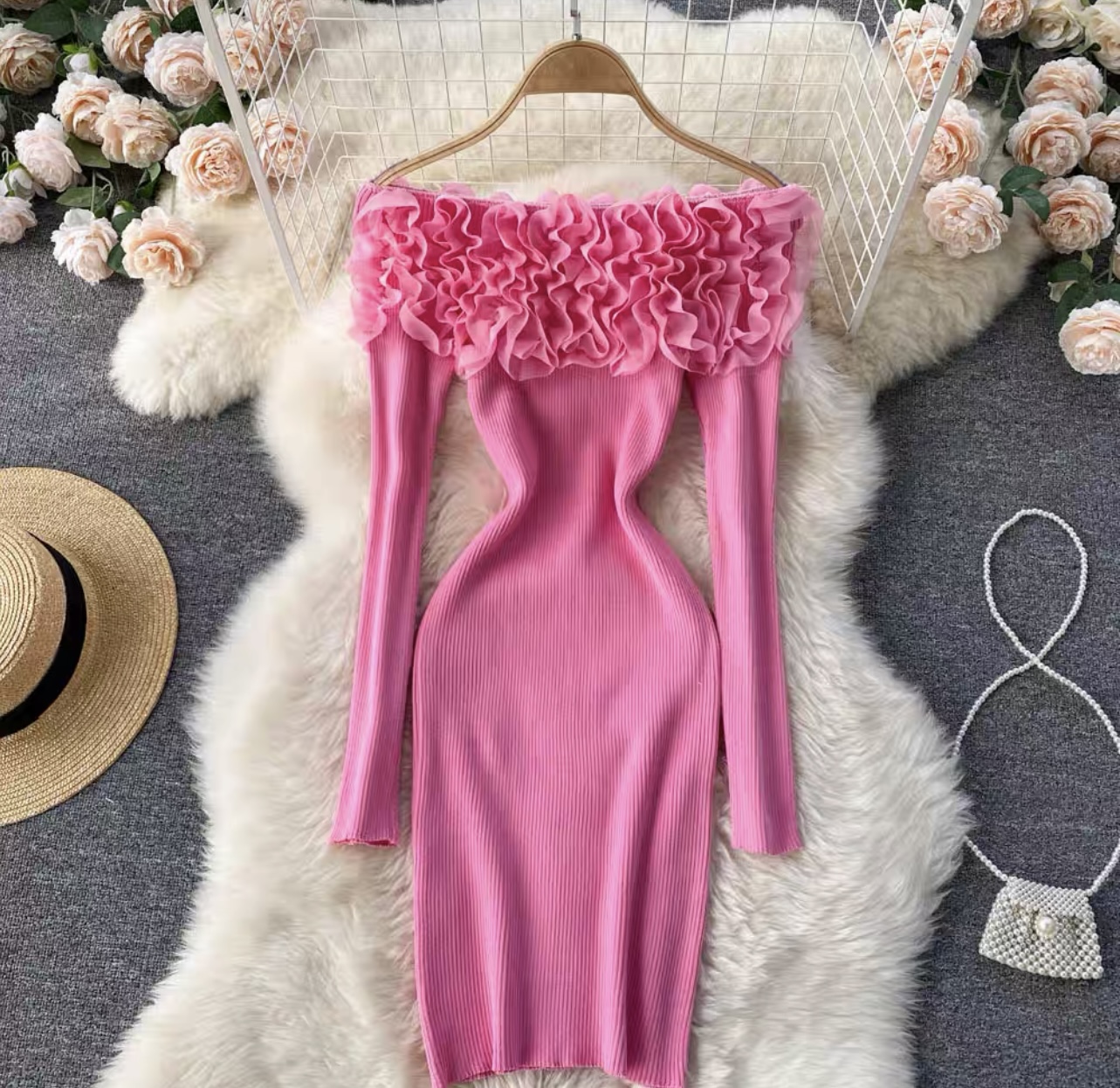 My role model knitted dress KBC164 image