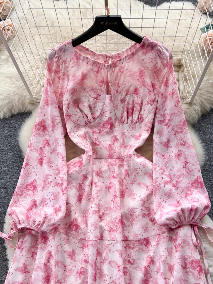 Pretty chic casual Barbie dress CD609 image