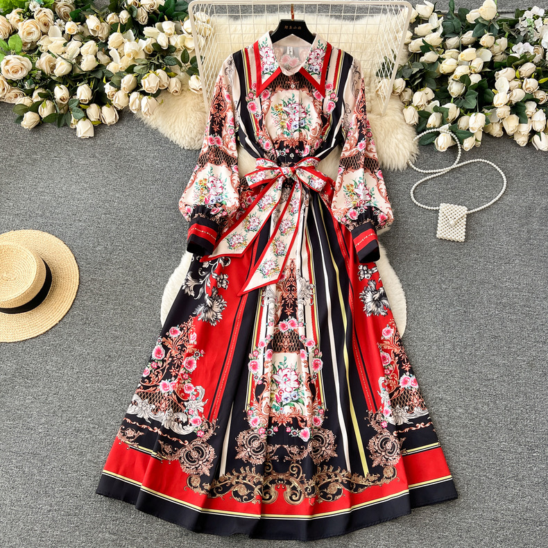 Dream babe print dress ED76 image