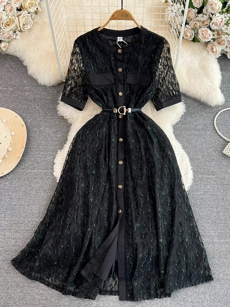 Heavenly paris lace dress FD277 image