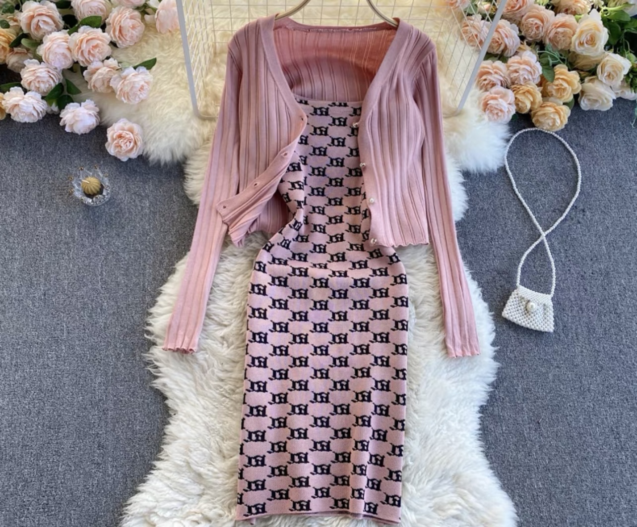 Lock me down knit set TPZZ411 image