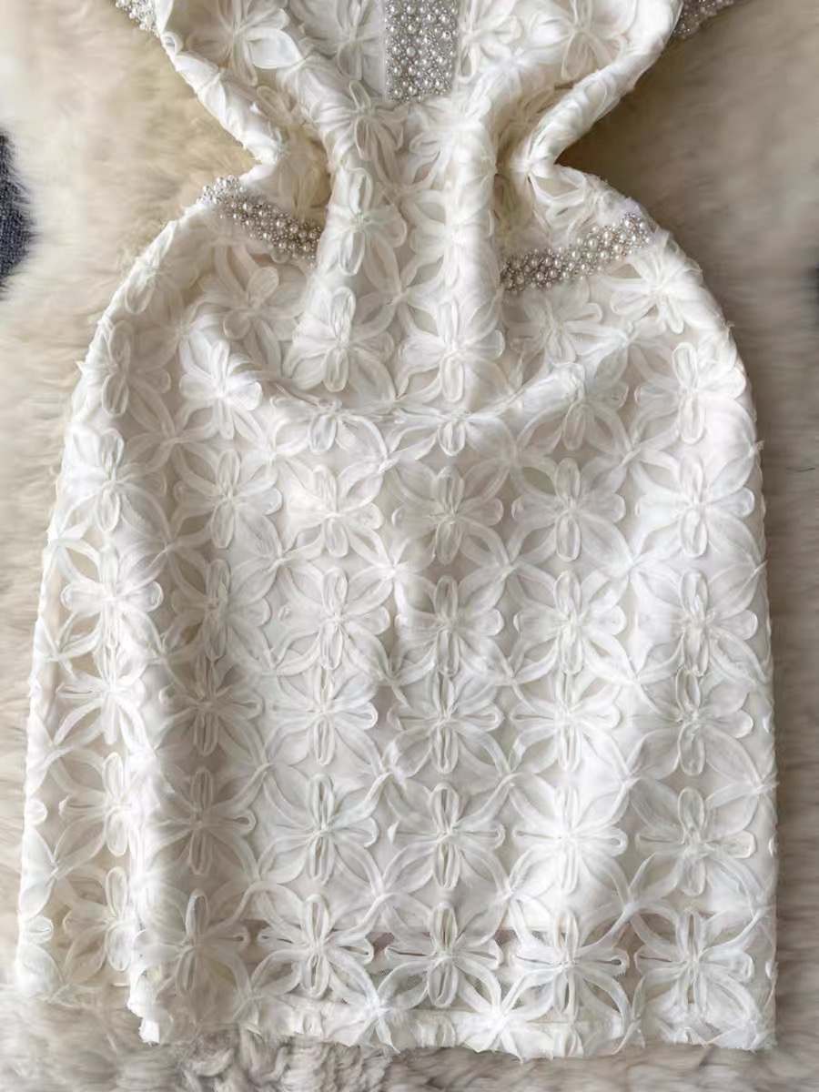 Cooler nights beaded royal Dress FD567 image