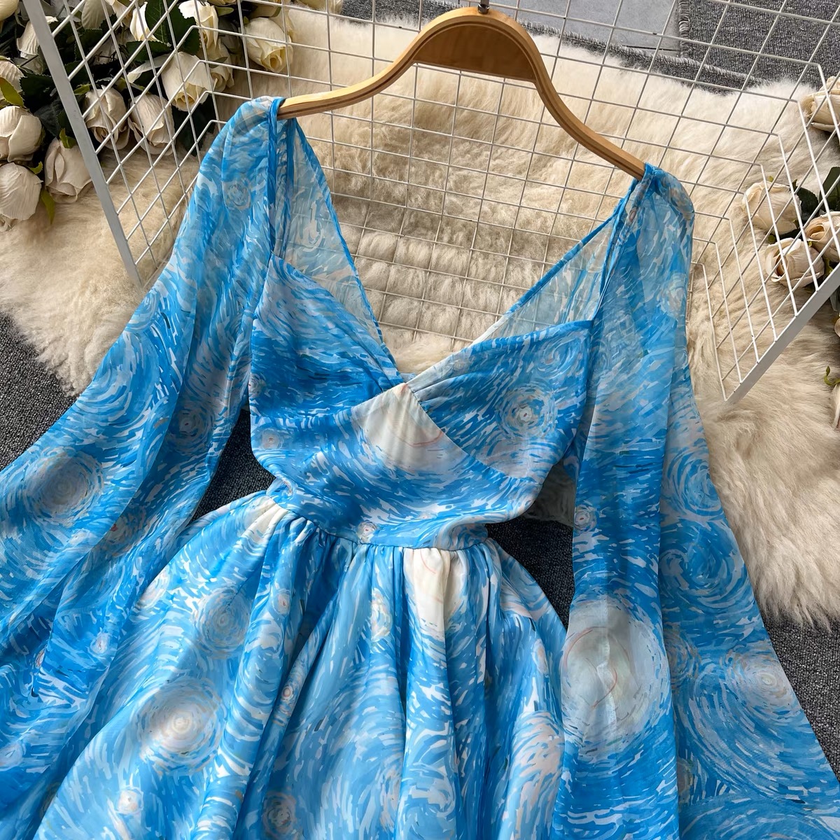 Ice queen midi dress CD373 image