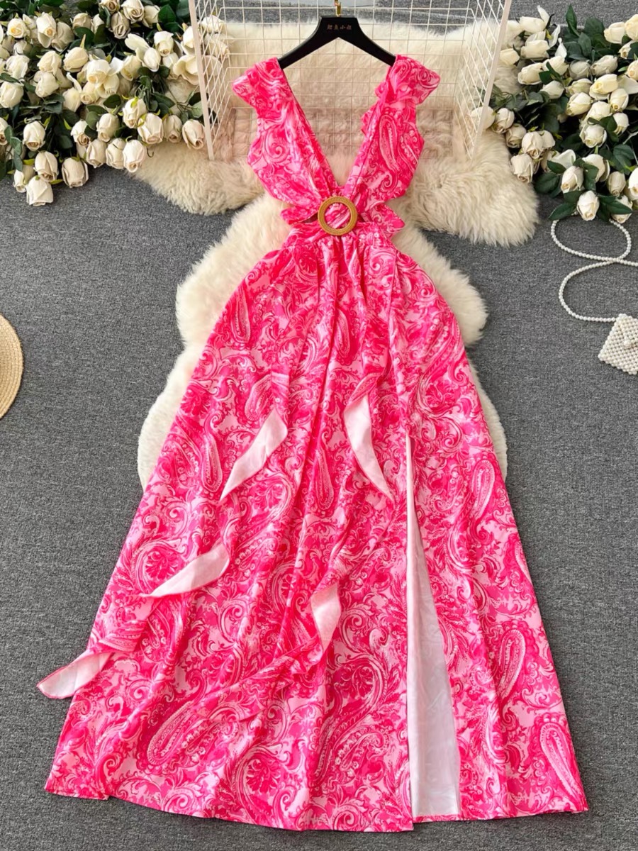 Kerry ruffle dress CD406 image