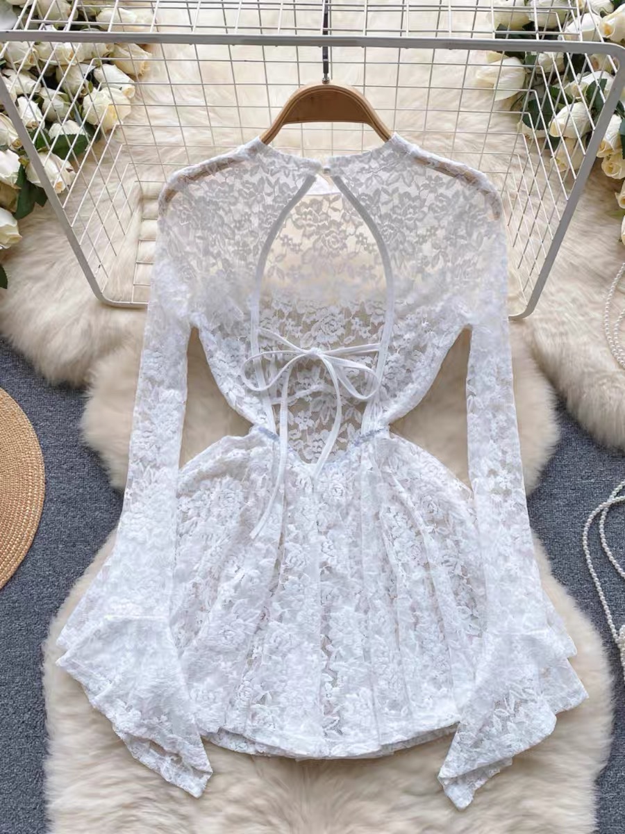 All chills lace dress CD552 image