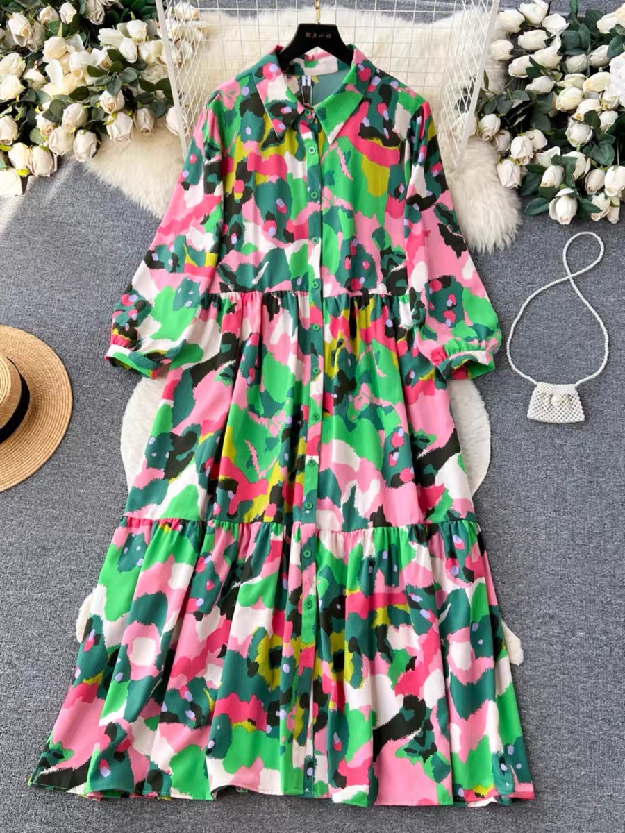 Blessed with my presence floral dress CD612 image