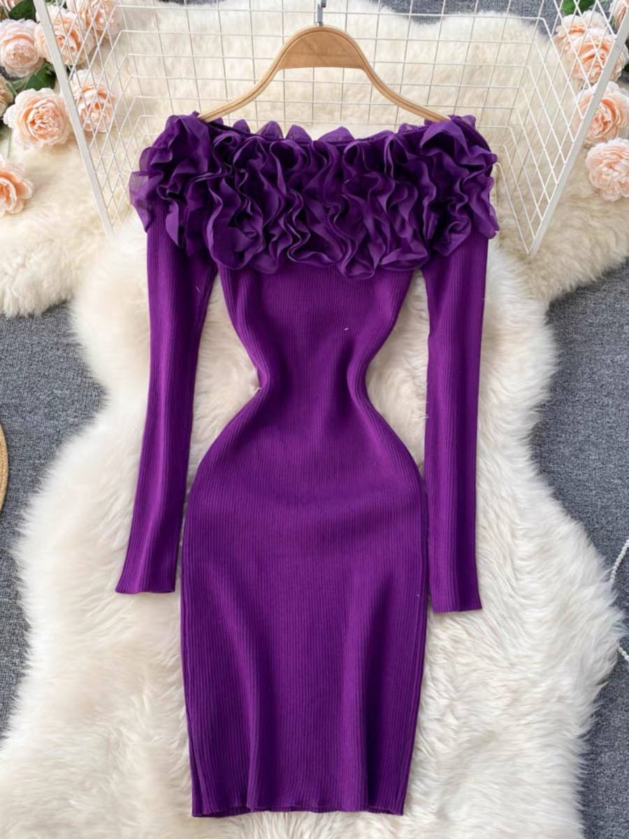 My role model knitted dress KBC164 image