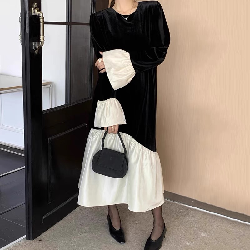 Left you on read designer dress FD609 image