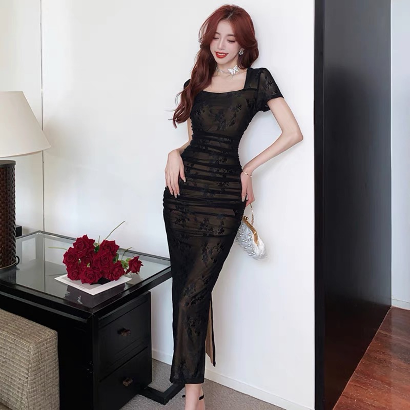 Listen up side cut gown FBC31 image