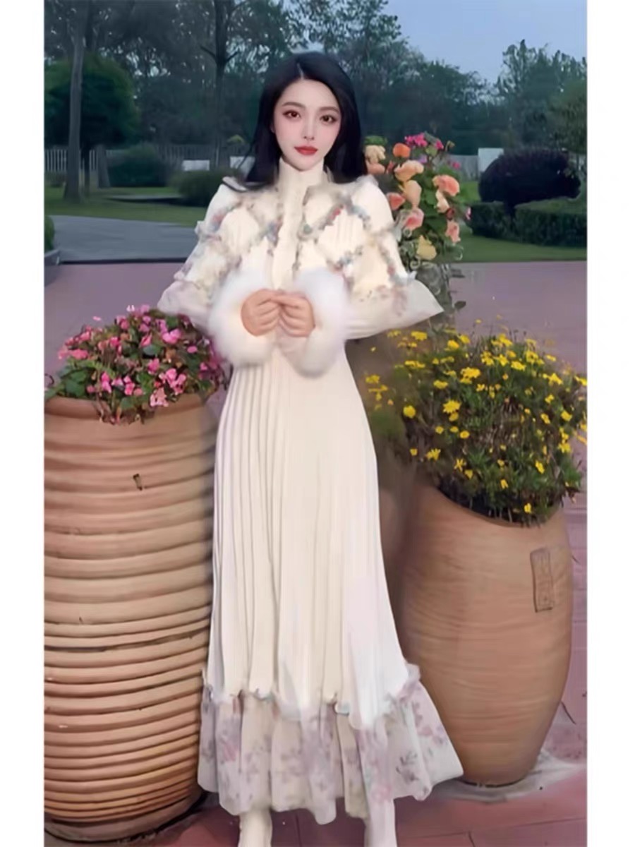 One warm night only knitted set KD236 image