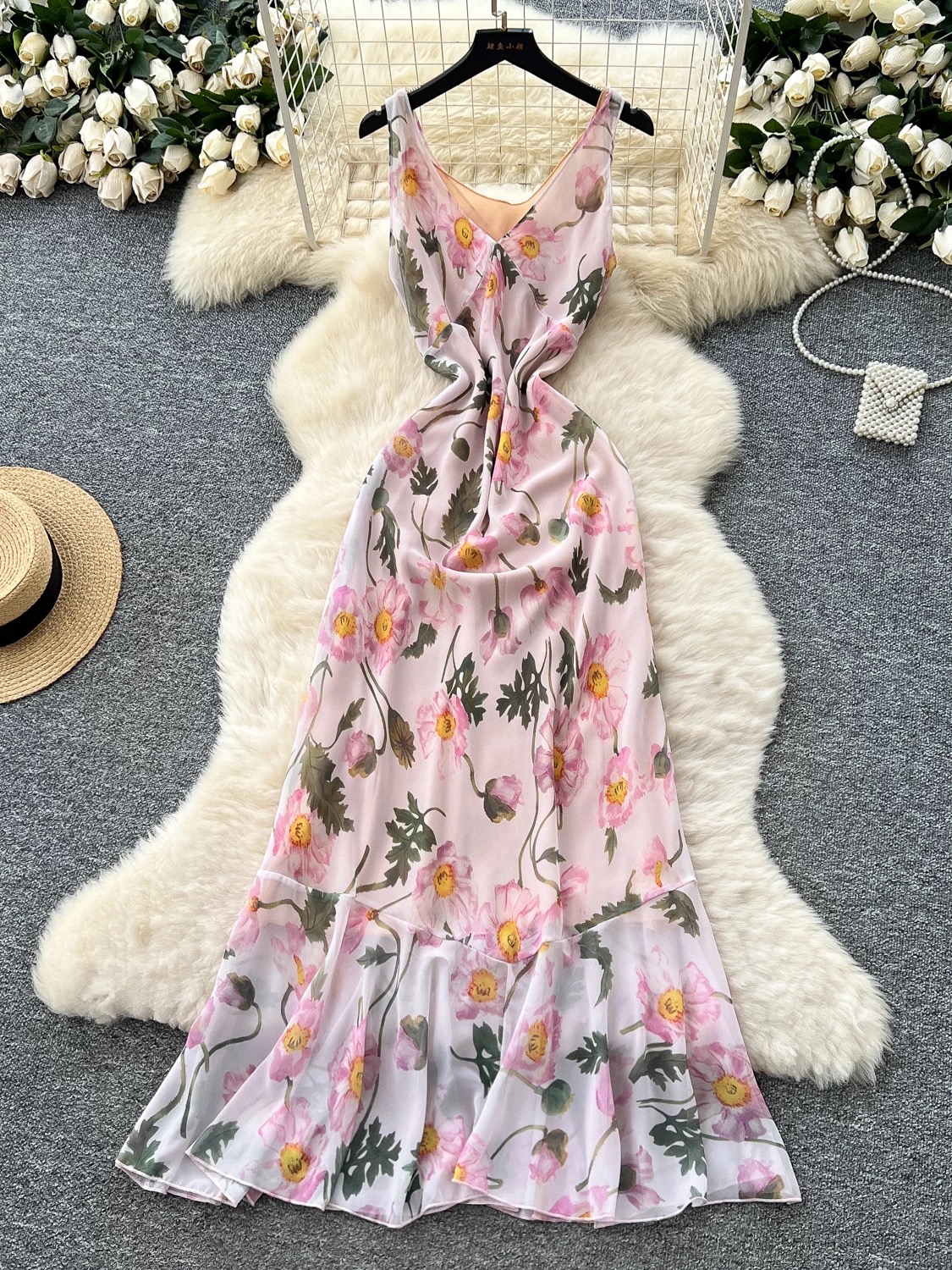 Eleana print dress CD621 image