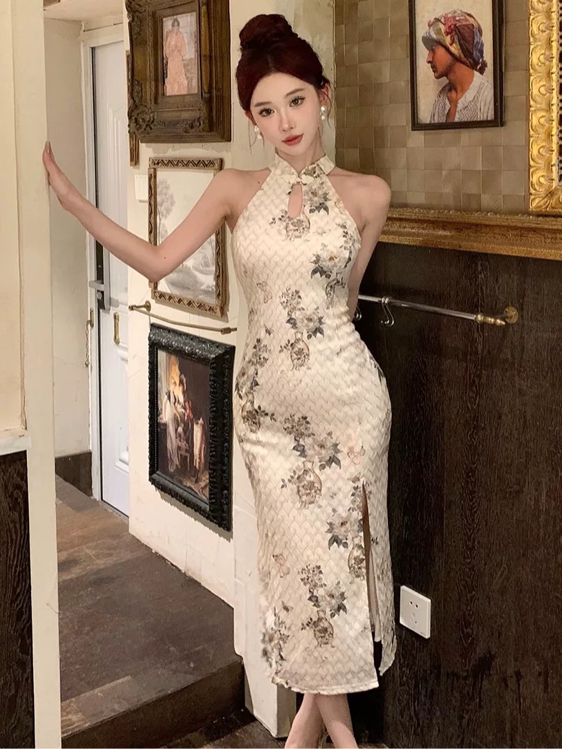 No feelings qipao dress Q231 image