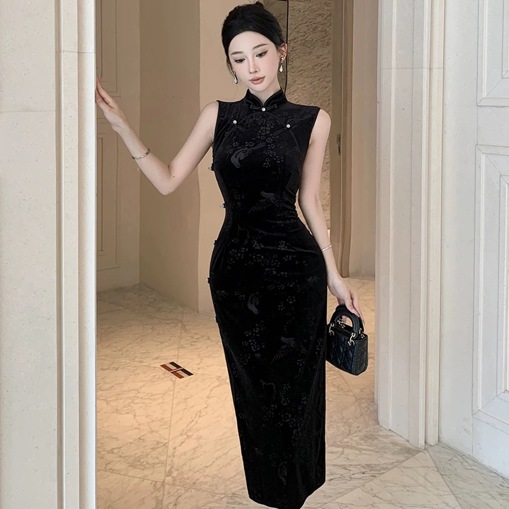 Going with it qipao dress Q230