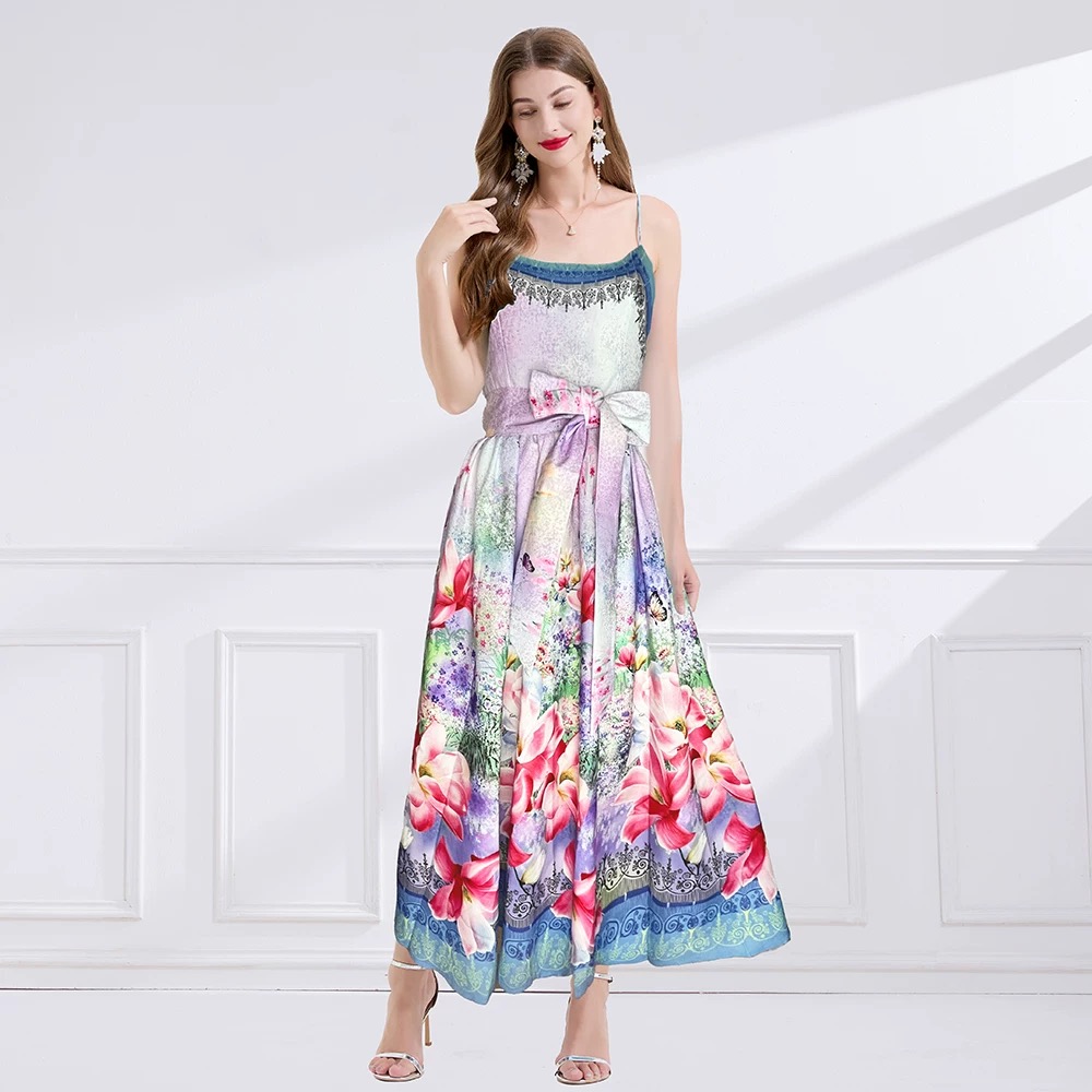 Sarai print dress CD357 image