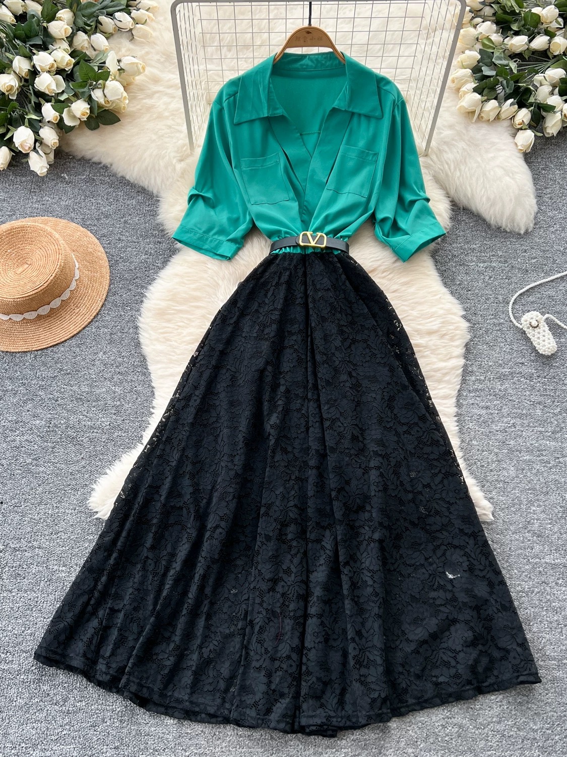 Try your luck lace dress FD1004 image